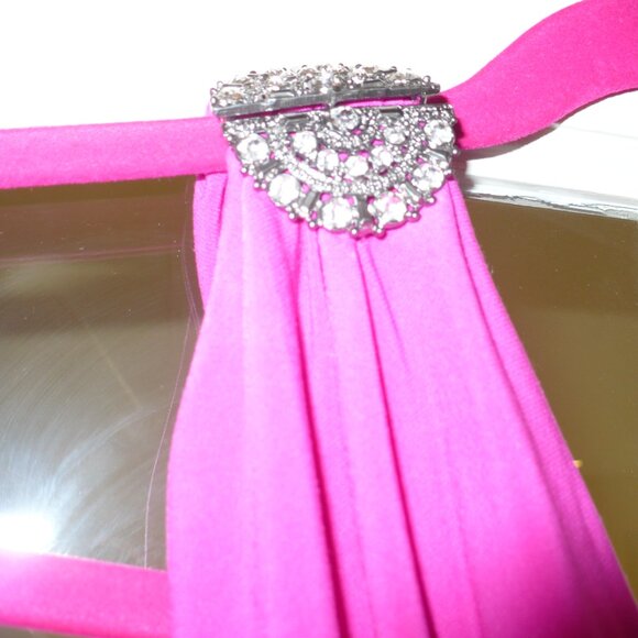 RALPH LAUREN EVENING GOWN DEEP PINK - NEW WITH ORIGINAL TAG - Picture 4 of 4